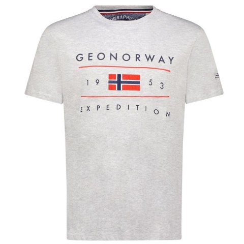 Koszulka Geographical Norway Jezolo DB 254 M SY9738H/GN-Blended Grey L