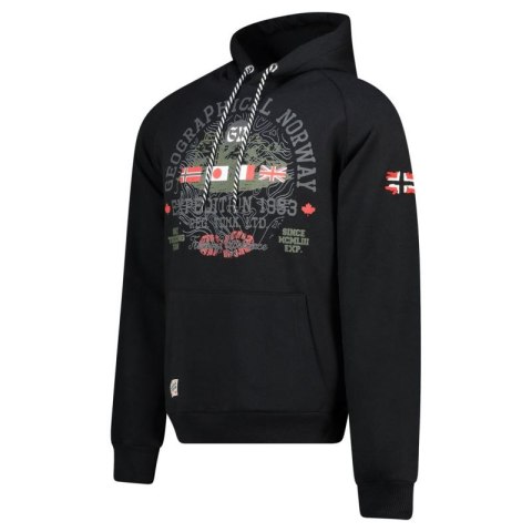 Bluza Geographical Norway Gexpe DB 100 M WZ3003H/GN-Black XL Bluza Geographical Norway Gexpe DB 100 M WZ3003H/GN-Black XL