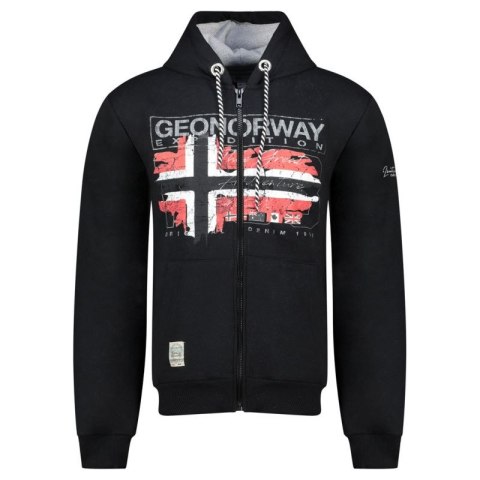 Bluza Geographical Norway Grusty DB 100 M WZ3083H/GN-Black L Bluza Geographical Norway Grusty DB 100 M WZ3083H/GN-Black L