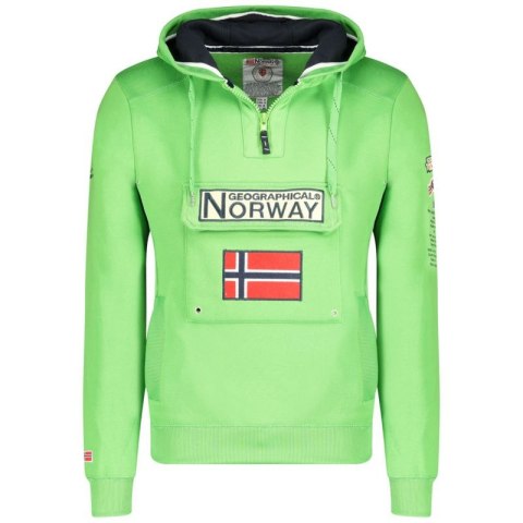 Bluza Geographical Norway Gymclass 054 Pop M WW4181H/GN-Flashy green L Bluza Geographical Norway Gymclass 054 Pop M WW4181H/GN-Flashy green L