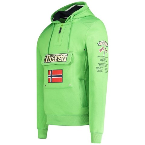 Bluza Geographical Norway Gymclass 054 Pop M WW4181H/GN-Flashy green L Bluza Geographical Norway Gymclass 054 Pop M WW4181H/GN-Flashy green L
