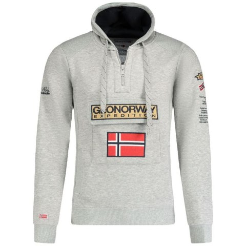 Bluza Geographical Norway Gymclass EO DB 100 M WU6620H/GNO-Blended Grey XL Bluza Geographical Norway Gymclass EO DB 100 M WU6620H/GNO-Blended Grey XL