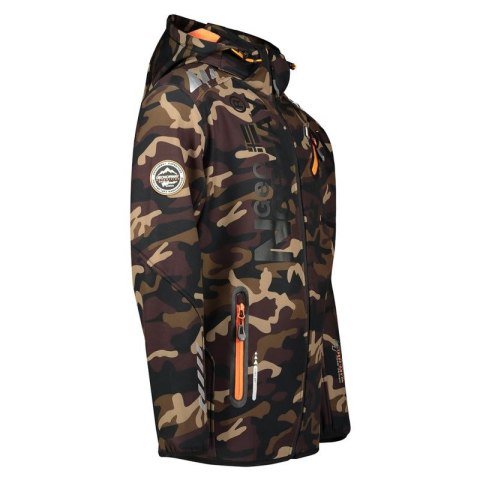 Kurtka Softshell Geographical Norway Royaute M WU1057H-GN-KAKI-ORANGE M Kurtka Softshell Geographical Norway Royaute M WU1057H-GN-KAKI-ORANGE M