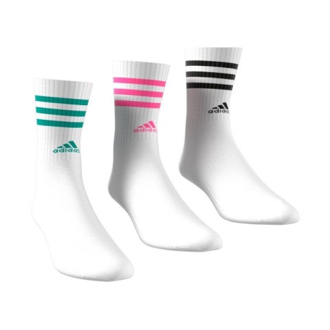 Skarpety adidas 3-Stripes Cushioned Crew Socks 3pak JW2765 31-33 Skarpety adidas 3-Stripes Cushioned Crew Socks 3pak JW2765 31-33