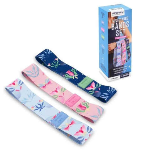 Zestaw gum Spokey The Bloom Set SPK-944486 Czarny Zestaw gum Spokey The Bloom Set SPK-944486 Czarny