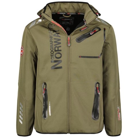 Kurtka Softshell Geographical Norway Royaute DB 068 M WY1997H/GN-Kaki / Black XL Kurtka Softshell Geographical Norway Royaute DB 068 M WY1997H/GN-Kaki / Black XL