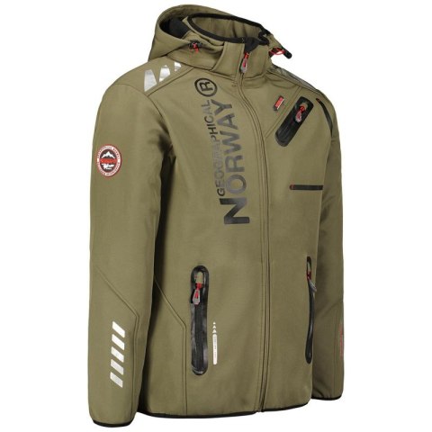 Kurtka Softshell Geographical Norway Royaute DB 068 M WY1997H/GN-Kaki / Black XL Kurtka Softshell Geographical Norway Royaute DB 068 M WY1997H/GN-Kaki / Black XL