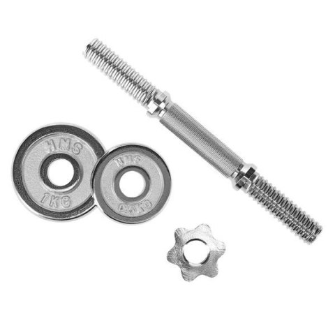 Sztangielki w walizce CHROME HMS 2x7,5kg STC15 N/A Sztangielki w walizce CHROME HMS 2x7,5kg STC15 N/A