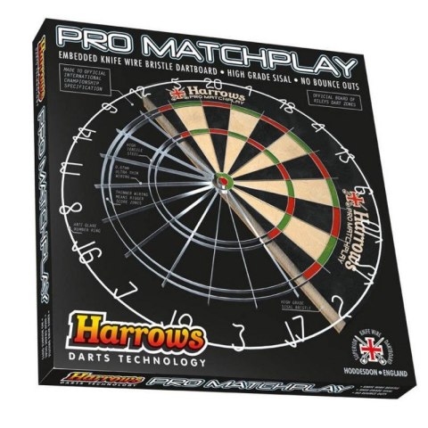 Tarcza Dart sizalowa 45cm Harrows Pro Matchplay 15874 N/A Tarcza Dart sizalowa 45cm Harrows Pro Matchplay 15874 N/A