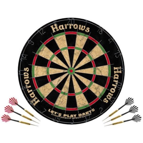 Zestaw Harrows Let's Play Darts Game Set HS-TNK-000013312 N/A Zestaw Harrows Let's Play Darts Game Set HS-TNK-000013312 N/A