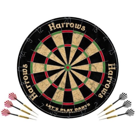 Zestaw Harrows Let's Play Darts Game Set HS-TNK-000013312 N/A Zestaw Harrows Let's Play Darts Game Set HS-TNK-000013312 N/A
