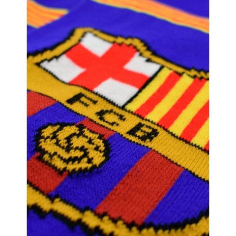 Szalik FC Barcelona Double Knitted Scarf N33 5004BUD33 wielokolorowy Szalik FC Barcelona Double Knitted Scarf N33 5004BUD33 wielokolorowy