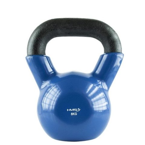 Kettlebell żeliwny pokryty winylem HMS KNV08 BLUE N/A Kettlebell żeliwny pokryty winylem HMS KNV08 BLUE N/A