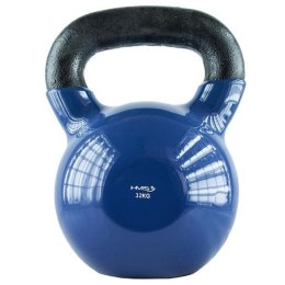 Kettlebell żeliwny pokryty winylem HMS KNV32 BLUE N/A