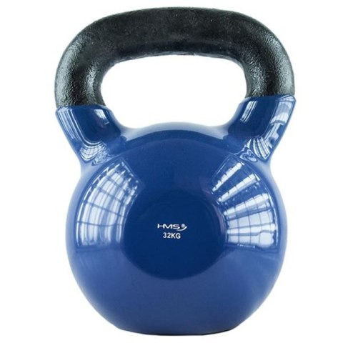 Kettlebell żeliwny pokryty winylem HMS KNV32 BLUE N/A Kettlebell żeliwny pokryty winylem HMS KNV32 BLUE N/A
