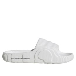 Klapki damskie/męskie adidas Adilette 22 Crystal White z wygodną profilowaną podeszwą białe (HQ4672) 38.0
