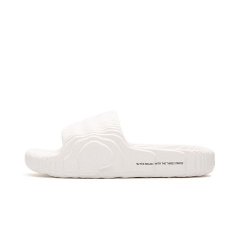 Klapki damskie/męskie adidas Adilette 22 Crystal White z wygodną profilowaną podeszwą białe (HQ4672) 44 2/3 Klapki damskie/męskie adidas Adilette 22 Crystal White z wygodną profilowaną podeszwą białe (HQ4672) 44 2/3