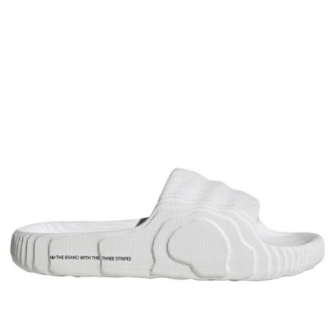 Klapki damskie/męskie adidas Adilette 22 Crystal White z wygodną profilowaną podeszwą białe (HQ4672) 47 1/3 Klapki damskie/męskie adidas Adilette 22 Crystal White z wygodną profilowaną podeszwą białe (HQ4672) 47 1/3
