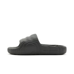 Klapki męskie adidas Adilette 22 Grey Five lifestylowe modne na lato czarne (HP6522) 42.0