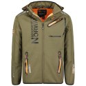 Kurtka Softshell Geographical Norway Royaute DB 068 M WY1996H/GN-Kaki / Orange L Kurtka Softshell Geographical Norway Royaute DB 068 M WY1996H/GN-Kaki / Orange L
