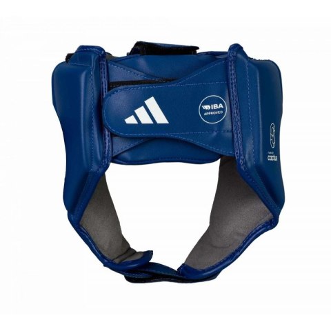Kask turniejowy adidas IBA ze skóry z kaktusa ADIIBAH1C-Niebieski l Kask turniejowy adidas IBA ze skóry z kaktusa ADIIBAH1C-Niebieski l