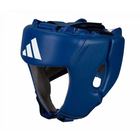 Kask turniejowy adidas IBA ze skóry z kaktusa ADIIBAH1C-Niebieski l Kask turniejowy adidas IBA ze skóry z kaktusa ADIIBAH1C-Niebieski l