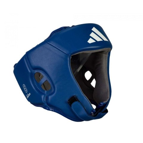 Kask turniejowy adidas IBA ze skóry z kaktusa ADIIBAH1C-Niebieski l Kask turniejowy adidas IBA ze skóry z kaktusa ADIIBAH1C-Niebieski l