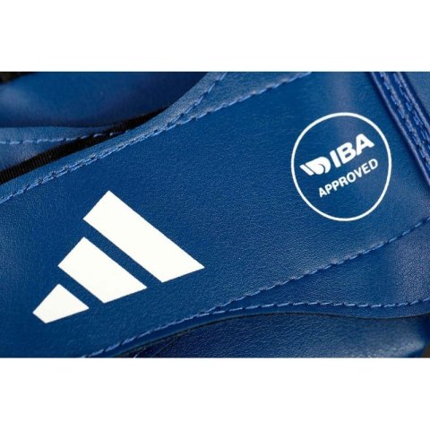Kask turniejowy adidas IBA ze skóry z kaktusa ADIIBAH1C-Niebieski l Kask turniejowy adidas IBA ze skóry z kaktusa ADIIBAH1C-Niebieski l