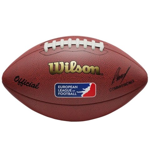Piłka Wilson European League Mini Replica Ball WF4013801XB Brązowe 6 6