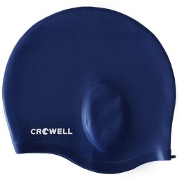 Czepek pływacki Crowell Ucho Bora granatowy kol.3 164 cm