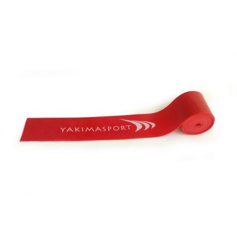 Taśma, guma FLOSS BAND Yakimasport 1mm CZERWONA 100287 N/A