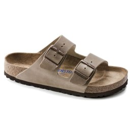 Klapki Birkenstock Arizona Soft Footbed Oiled Leather Tabacco Brown narrow wąskie damskie/męskie (0552813) 39.0