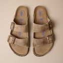 Klapki Birkenstock Arizona Soft Footbed Oiled Leather Tabacco Brown narrow wąskie damskie/męskie (0552813) 40.0