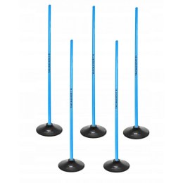 Laski Yakima tor przeszkód slalomowy 100cm 100870 niebieski N/A