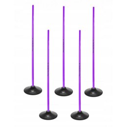 Laski Yakima tor przeszkód slalomowy 160cm 100868 fioletowy N/A