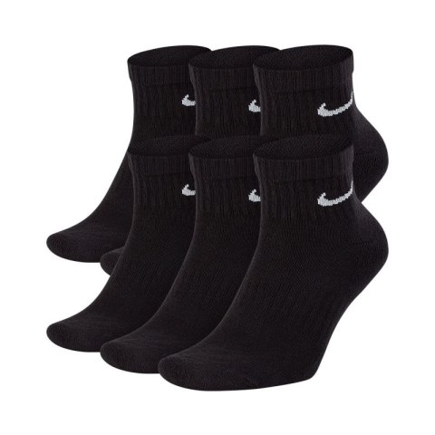 Skarpety Nike Everyday Cushion Ankle 6Pak SX7669-010 S ( 34 - 38 )