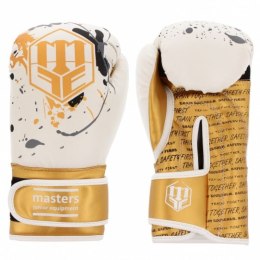Rękawice bokserskie MJE - RPU-ART0101709-GOLD-8OZ 6 oz