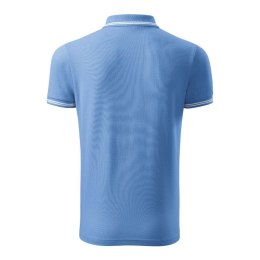 Koszulka polo Malfini Urban M MLI-21915 błękitny 3XL