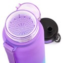 Bidon Meteor 1000 ml 17664 fioletowy/błękitny uniw