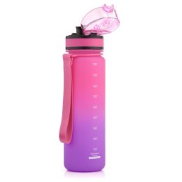 Bidon Meteor 500 ml 17659 różowy/fioletowy uniw