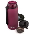 Bidon Meteor 650 ml 17660 bordowy uniw
