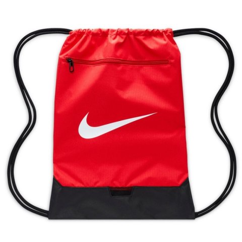 Worek na buty Nike Brasilia 9,5 DM3978-657 czerwony