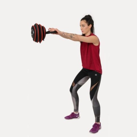 Kettlebell regulowany miękki 20 lbs HMS KRM20 N/A Kettlebell regulowany miękki 20 lbs HMS KRM20 N/A