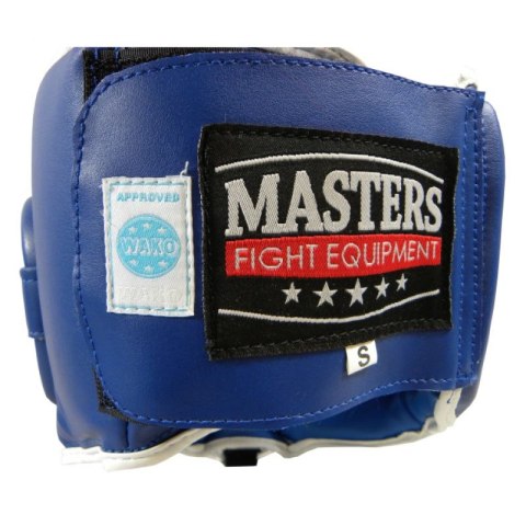Kask bokserski Masters z maską KSSPU-M (WAKO APPROVED) 02119891-M02 niebieski+M Kask bokserski Masters z maską KSSPU-M (WAKO APPROVED) 02119891-M02 niebieski+M