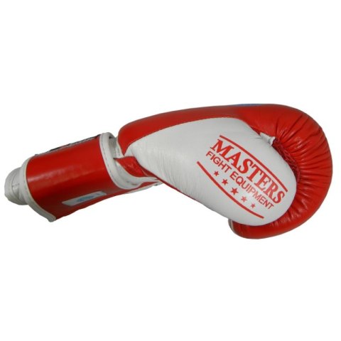 Rękawice bokserskie Masters Rbt-PZKB-W 011101-02W niebieski Rękawice bokserskie Masters Rbt-PZKB-W 011101-02W niebieski
