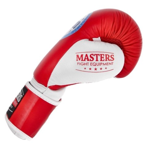 Rękawice bokserskie Masters Rbt-PZKB-W 011101-02W niebieski Rękawice bokserskie Masters Rbt-PZKB-W 011101-02W niebieski