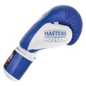 Rękawice bokserskie Masters Rbt-PZKB-W 011101-02W niebieski