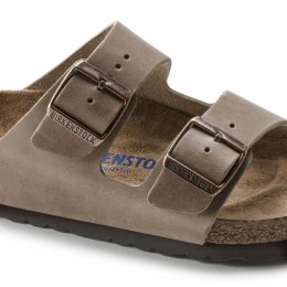 Klapki Birkenstock Arizona Soft Footbed Oiled Leather Tabacco Brown narrow wąskie damskie/męskie (0552813) 37.0
