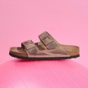 Klapki Birkenstock Arizona Soft Footbed Oiled Leather Tabacco Brown narrow wąskie damskie/męskie (0552813) 37.0