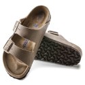 Klapki Birkenstock Arizona Soft Footbed Oiled Leather Tabacco Brown narrow wąskie damskie/męskie (0552813) 41.0